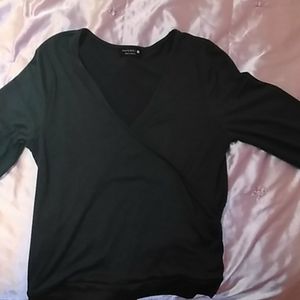 It is a long sleeve blouse